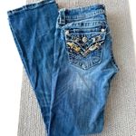 Miss Me Signature Rise Boot Embellished Sequin Low Rise Denim Bootcut Jeans 25 Photo 0
