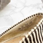 Dr. Scholl's Original Collections Tivoli Flats, Black &‎ White Stripe Fur, 7.5 Photo 4