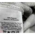 Eddie Bauer  Women's Fleece Button Front Shirt Gray Buffalo Plaid Size S Small Photo 5