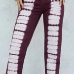 PacSun  Eco Raspberry Tie Dye High Waisted Straight Leg Jeans Size‎ 26 Photo 0
