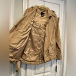 a.n.a NWT  Size S Khaki Tan Zip Up Adjustable Utility Jacket Removable Fur Hood Photo 12