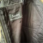 Bardot  Brocade Tulip Mini Black Dress Photo 6