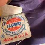 Renlyn Petite Plaid Wool Blend Jacket Career Wear Made in USA Size 8 Vintage Purple Photo 4