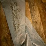 True Religion Gray Women's SkinnyJeans with Jude Ornate Studding size 26 Photo 5