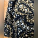 Ralph Lauren Lauren  Black Label Paisley Print Women's Top Photo 7