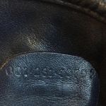 Gucci Navy Blue Leather Drawstring Bucket Shoulder Bag Blue Suede Lining VINTAGE Photo 5