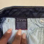 Vigoss Womens 28 W 29 L Jagger Super Skinny Distressed Blue Denim Jeans Trendy # Photo 11