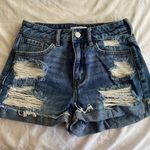 PacSun Ripped Mom Denim Shorts Photo 0