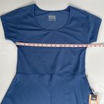 Outdoor Research Womens Bryn Dress Cornflower Striped Fit and Flare Size 10 Blue Photo 11