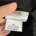 Eileen Fisher Black Waffle Knit Button Front Blazer Sz XS Jacket Italian Fabric Photo 4