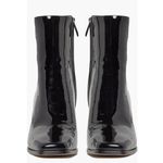 Paige Farah Square Toe Bootie in Black Patent Leather, Size 6.5 New in Box $420 Photo 1