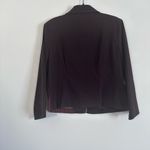 Briggs New York Briggs Colorblock faux suede full zip jacket brown size 8 Photo 4