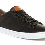 Cole Haan  MINDI LACE-UP LEATHER SNEAKER IN BLACK Womens 10‎ Photo 0