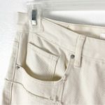 PacSun  Pacific Sunwear Fray Panel Details High Rise Cream Dad Jeans, Size 28 Photo 9