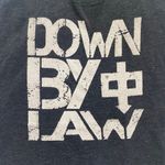 Down by Law Racerback Tank Top Womens Size Large Punk Rock Band Shirt Gray Photo 2