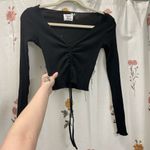 Princess Polly Princess Poly Black Crop Top Photo 4
