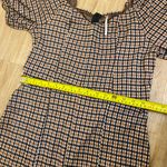 Free People Plaid Jumpsuit in Black and Tan Photo 7