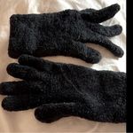 WOMEN’S CHENILLE KNIT GLOVES Black Photo 3