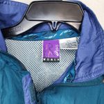 ASICS  Running Jacket Windbreaker Teal Lightweight Women’s Size large Vintage Photo 1