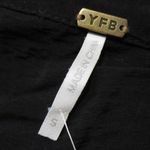 Young Fabulous and Broke NWT YFB Derby in Black V-neck Cutout Maxi Dress S Photo 4