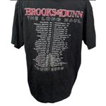 Vintage Brooks & Dunn The Long Haul 2006 Tour T Photo 2
