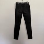 Driftwood  Jackie Skinny Jeans Tribal Embroidery in Washed Out Black 26 Photo 2