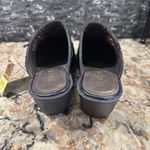 Roper Black Pointed Toe Mules Faux Suede Clog Size 6.5 New NWT Photo 4