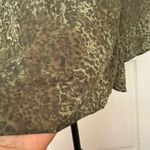 Victoria's Secret Vtg Y2K 2000s Green Shear Animal Print Night Gown, Sz L Photo 5