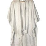 BCBGMAXAZRIA Finnigan Optic White Eyelet Lace Kimono OS Photo 0