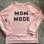 Mom Mode Graphic Pale Pink Sweatshirt Size L Photo 0