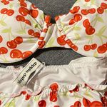Dippin' Daisy's  Cherry print 2 piece swimsuit bikini Set, size M, NWT Photo 13