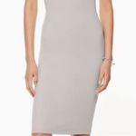 Aritzia Babaton Contour V Neck Midi Dress Size Large Photo 0