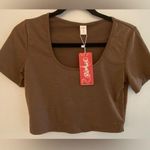 Romwe Brown  Women's Top Photo 0