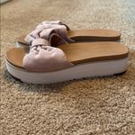 UGG  JOAN SEASHELL PINK PLATFORM WEDGE SLIDE SLIPPER Photo 1