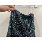 Ramy Brook  Daya Mirrored Strapless Mini Dress Teal Party Sz 6 NEW Photo 1