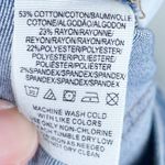 Free People Low Rise Slim Kick Cropped Jeans in Vista Wash Women's Size 28 Photo 5