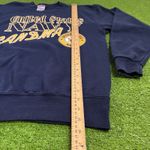 vintage US Navy sweatshirt MED. united states Navy Grandma pullover crewneck Blue Photo 3