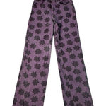 Hesperus  purple flower denim jeans sz 3 Photo 0