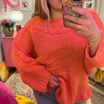 Davi & Dani Boutique Crochet Orange Top Photo 1