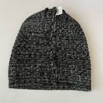 Pure Barre  Black & Heather Gray Winter Pom Pom Hat Women's One Size Photo 3