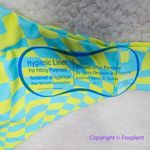 NEW It’s Now Cool‎ x Free People checkered wave lime green blue bikini set Photo 8