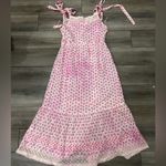 Love Shack Fancy Pink and White Floral Cottagecore Carlyle Midi Dress size sy Photo 7