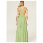Scotch & Soda  Green Open Back Maxi size S Photo 5