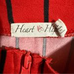 Heart & Hips Striped Red Bodysuit Red Size L Photo 2