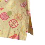Christopher & Banks Vintage Yellow Citrus Fruit Print A-Line Skirt Size 12 Y2K Photo 1