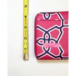 Kate Spade Moroccan Market Neda Large Wallet Bubblegum Pink Violet Leather Zip Photo 10
