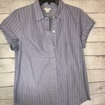 J.Crew Quarter Button Front Blouse Photo 1