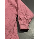 Woolrich Vintage Jacket Womens Size L Pink Quilted Puffer Coat Zip Snap -200 Photo 4