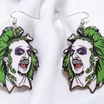 Betelgeuse Lightweight‎ Acrylic Earrings for Women, Cosplay, Halloween, Comicon. White Photo 4