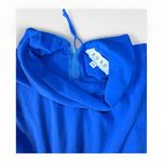 BURU Royal Blue Turtleneck Long Sleeve Maxi Dress Photo 7